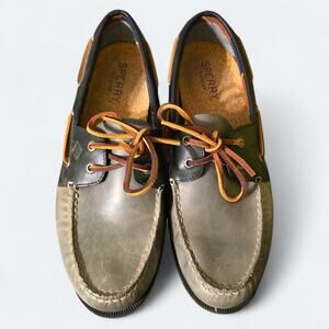 Mens Sperry Authentic Original 2-Eye Double Sole Boat Shoes Size 11